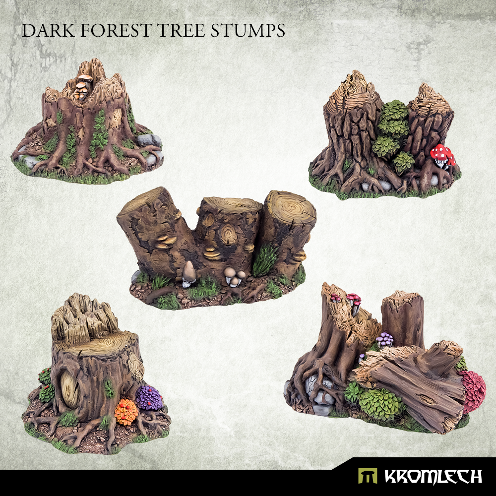 Dark Forest Tree Stumps - Kromlech