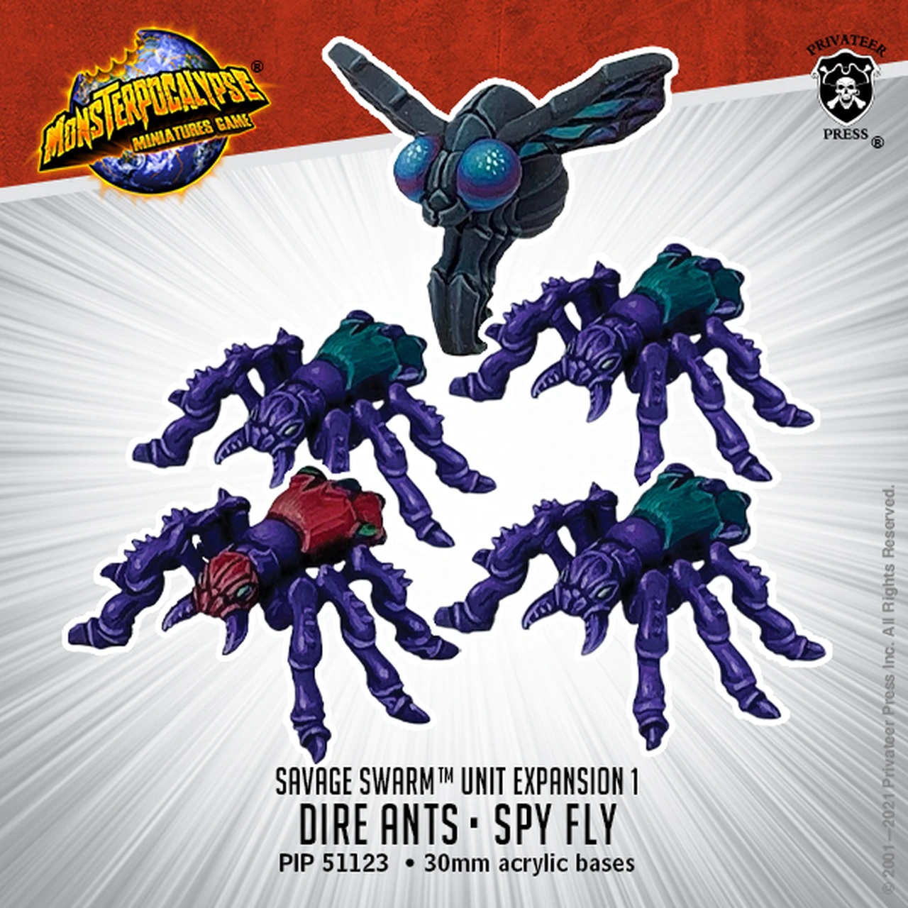 Dire Ants & Spy Fly - Monsterpocalypse