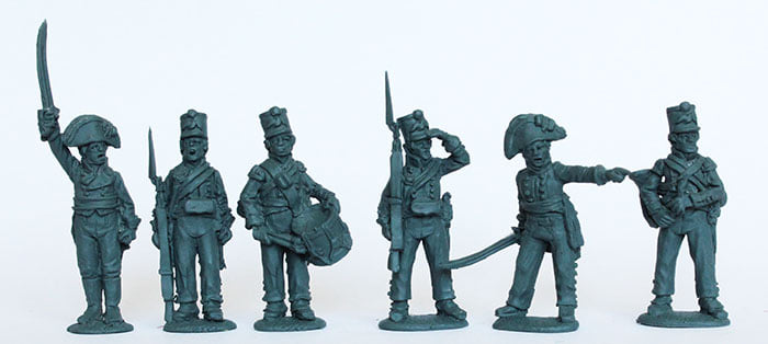 Fusilier Command Standing - Perry Miniatures