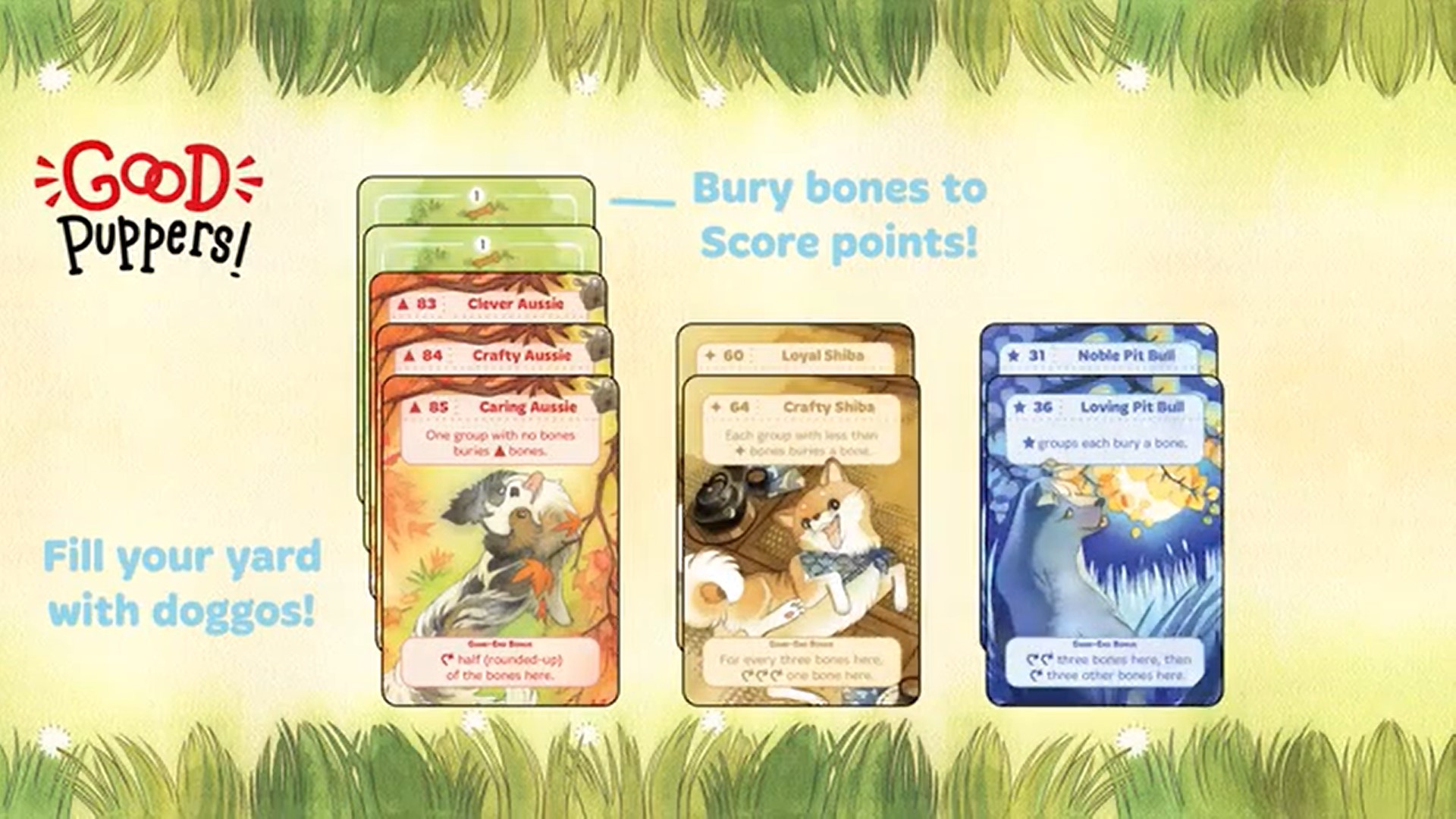 Juicy bone. New Card game.