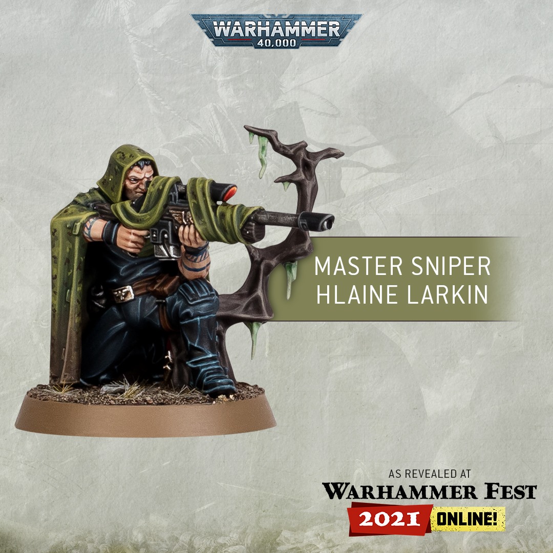 Master Sniper Hlaine Larkin - Warhammer 40K
