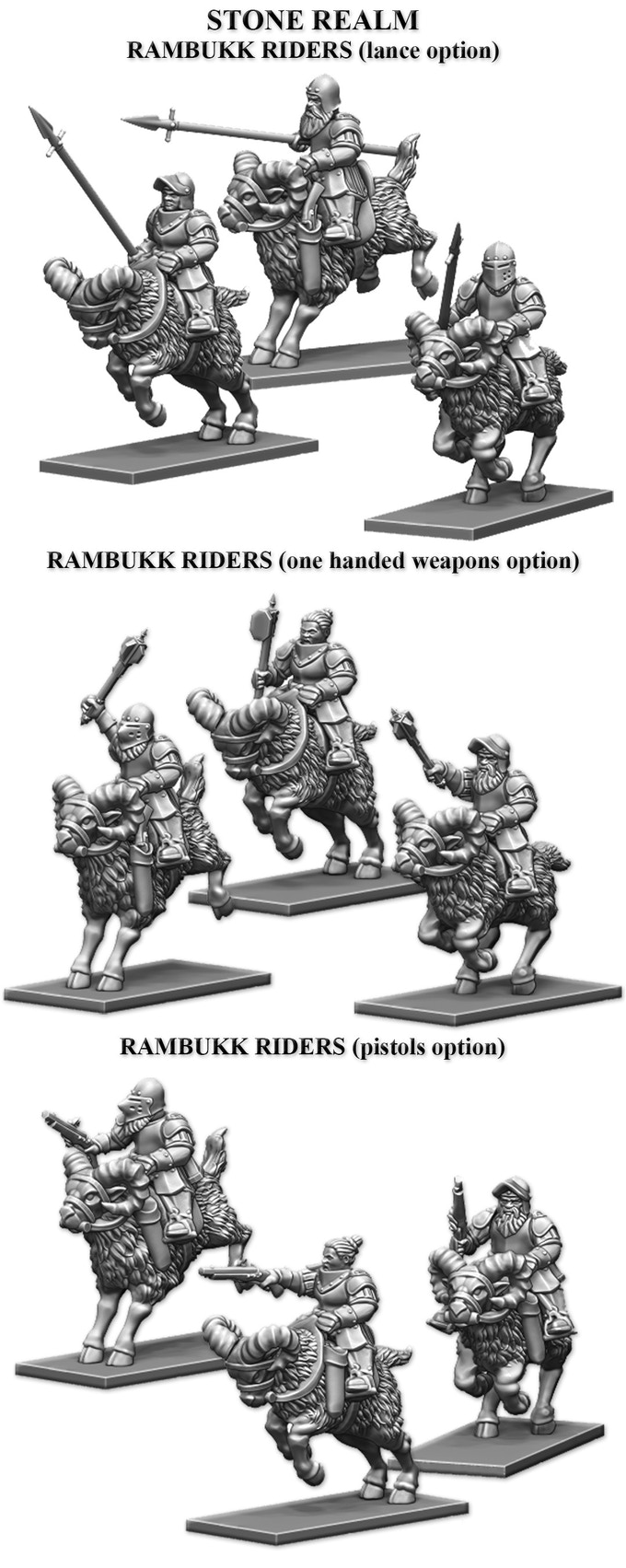 Stone Realm Rambukk Riders - Fireforge Games