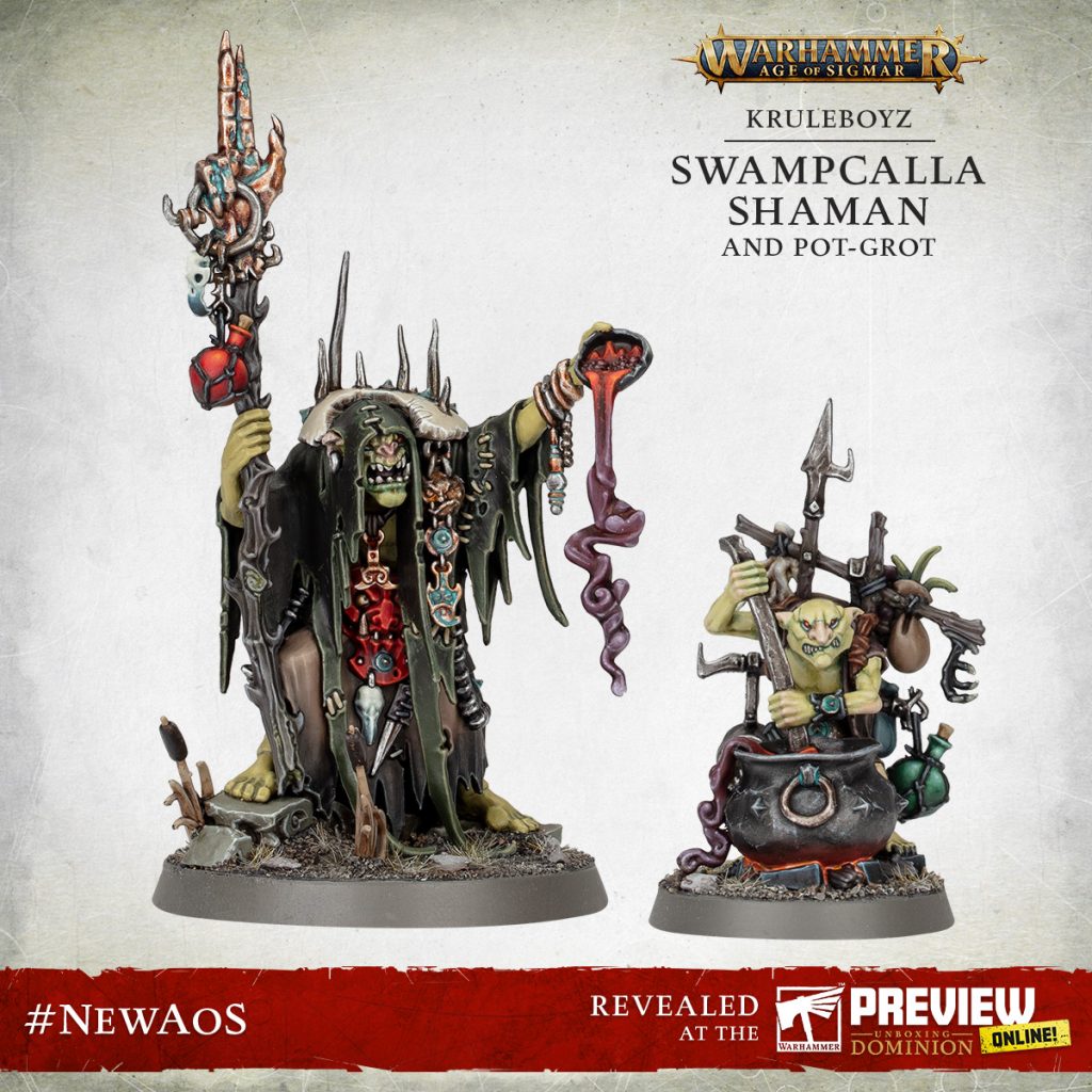 Warhammer Age Of Sigmar - Dominion - Killaboss With Stab-grot, Orruk Kruleboyz - Foto 5