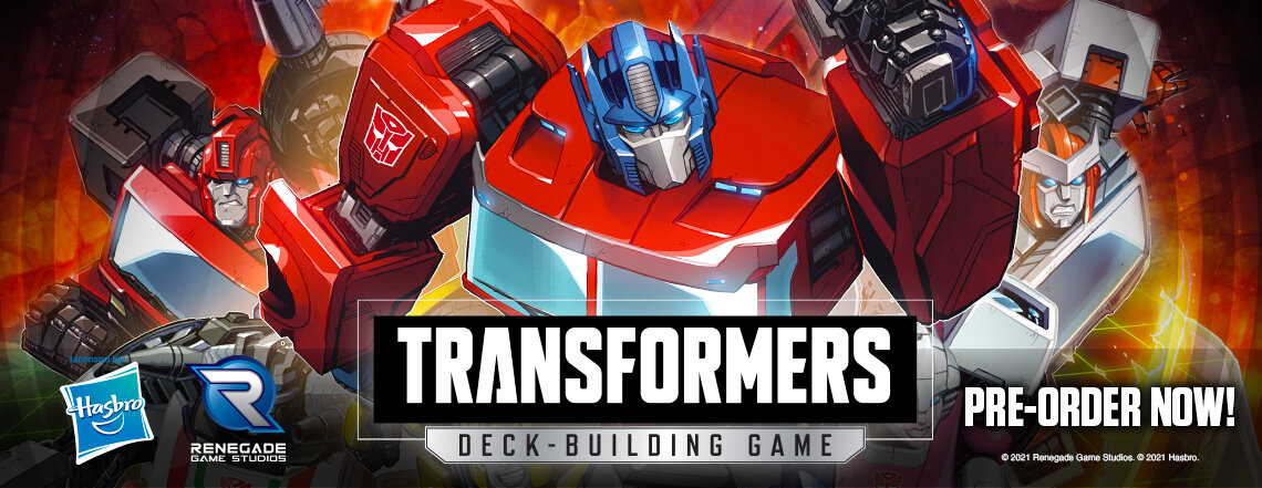 New Transformers Deck-Building Game By Renegade Game Studios 