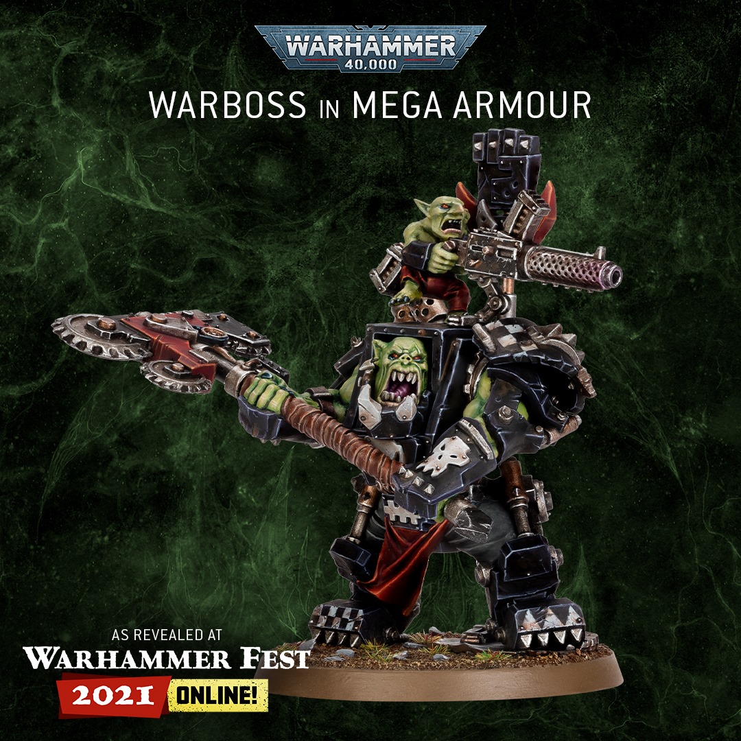 Warboss In Mega Armour - Warhammer 40K