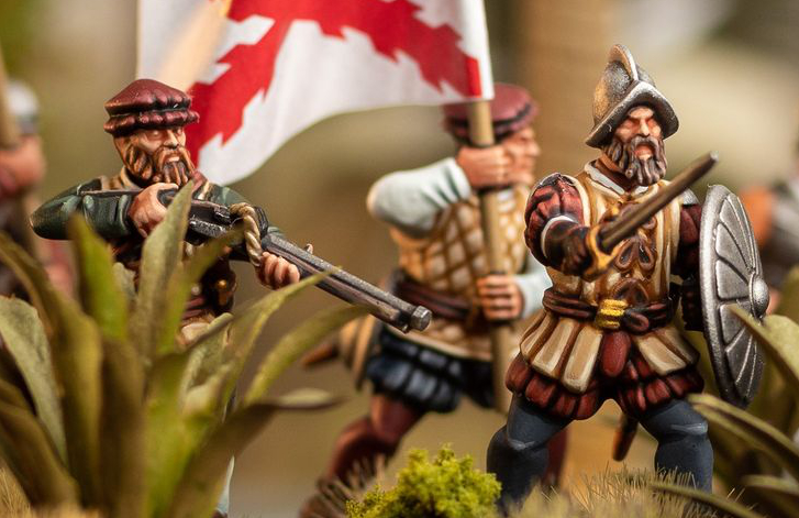 Check Out Wargames Atlantic’s Painted Plastic Conquistadors