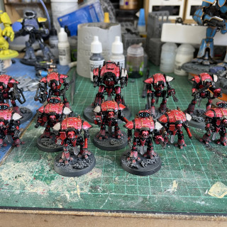 Nearly finished the bases