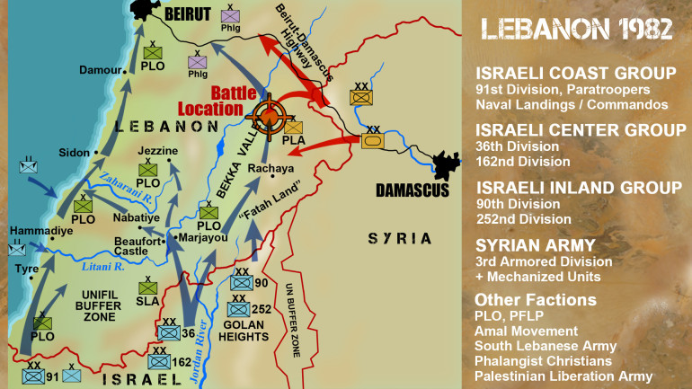 Here's my map from