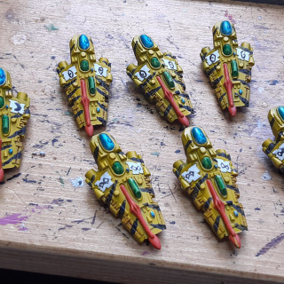 Falcons and wave serpents done.