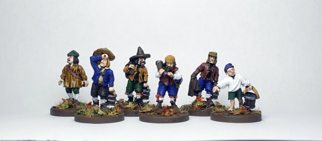 Miniatures from Foundry.