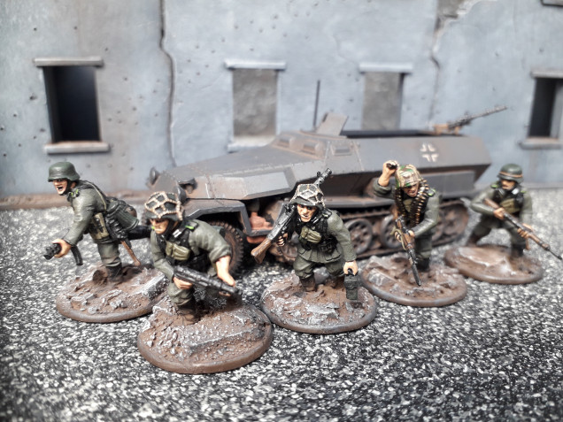 My Panzer Grenadier Infantry have just got 'Mechanised!.