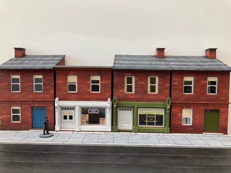 Low Relief Block is Game ready. I know there is more detail I could add to the street. 