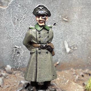 100th Jager Division Captain...Looks a bit too much like a nice Guy!!!.