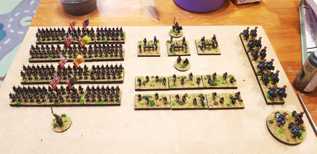 The finished army