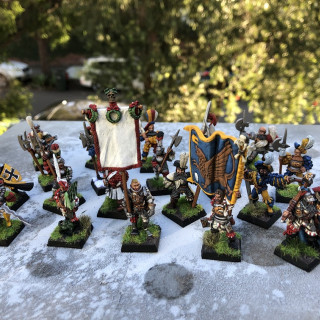 Infantry Oldhammer heroes all done