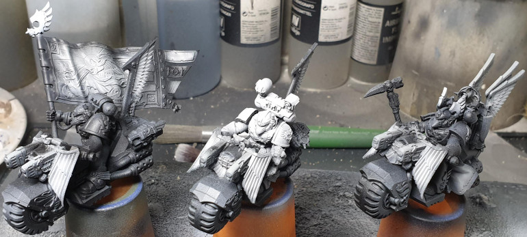 Extra grey done, made a mess of the black...