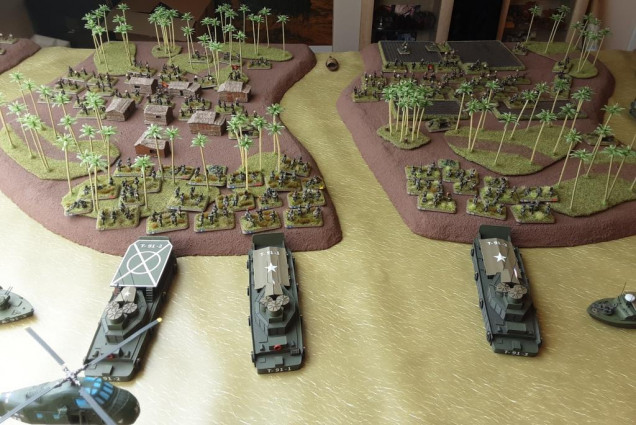 Tango 1-3 are landing Rifle Platoons