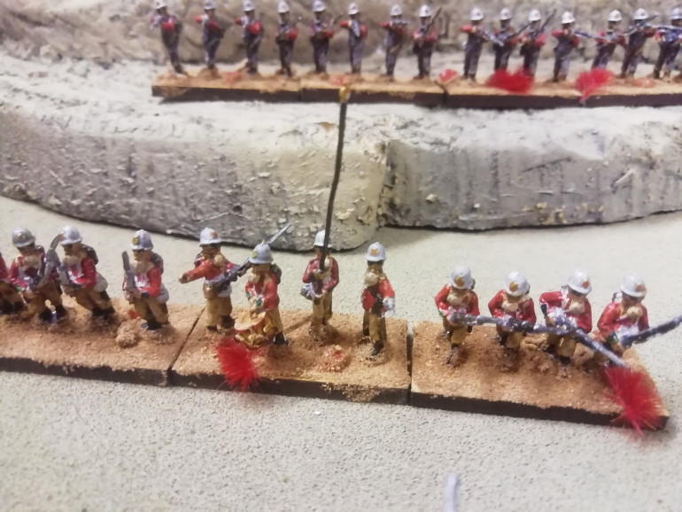 Busy day but got all my Brits and their Martian Askari natives complete