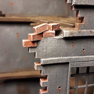 modelling loose bricks and brick work.