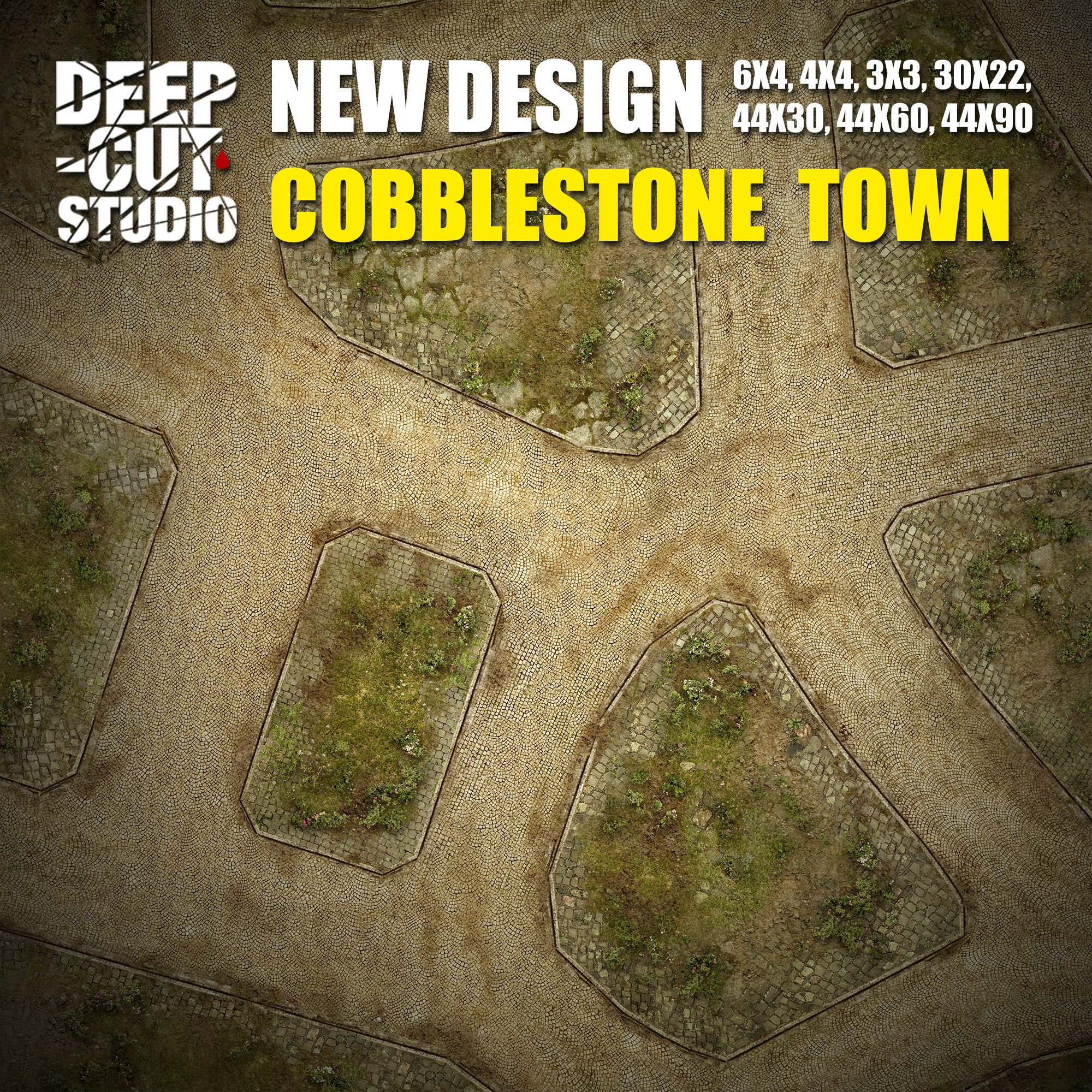 Cobblestone Town - Deep-Cut Studio