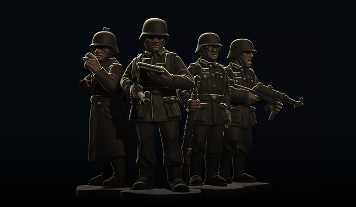German Sentries - Grey For Now Games