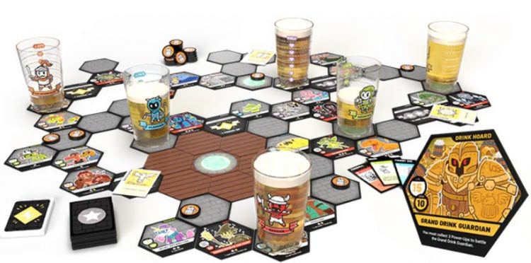 Tabletop Drinking Game Heroes Of Barcadia Now On Kickstarter ...