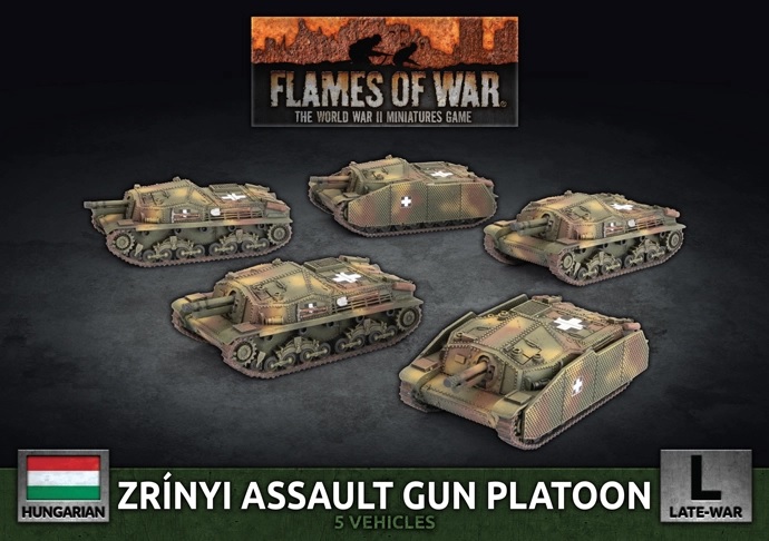 Zrinyi Assault Gun Platoon - Flames Of War
