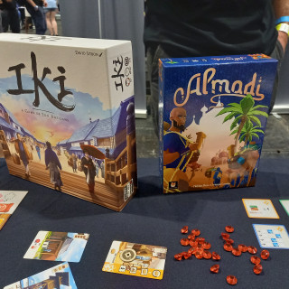 Hatchette Board Games (Funnyfox): Iki, Almadi, Trek12 & Dinner In Paris