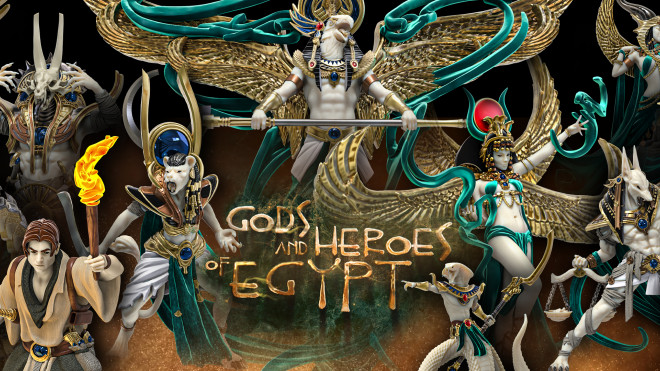 Egyptian Mythology Display – Spring Clean 2024