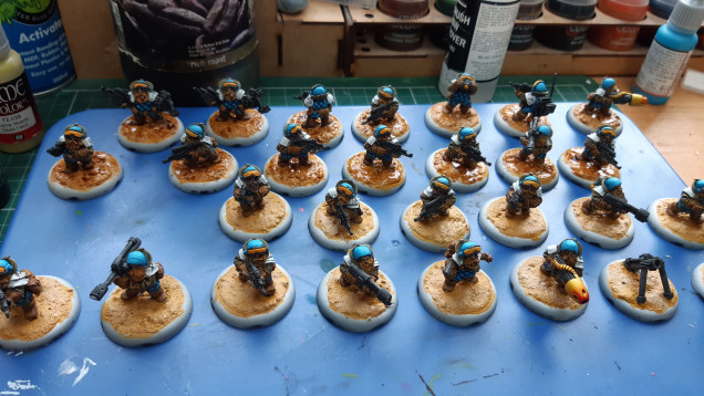 Bases finished