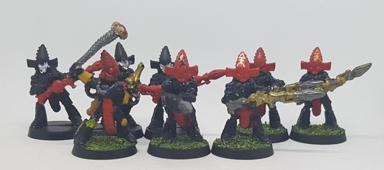 Dark Reapers, Heavy Support, Unit Size 3/5/10 and Exarch, PL 5/9/18