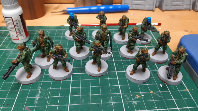 all bases coats done same as test