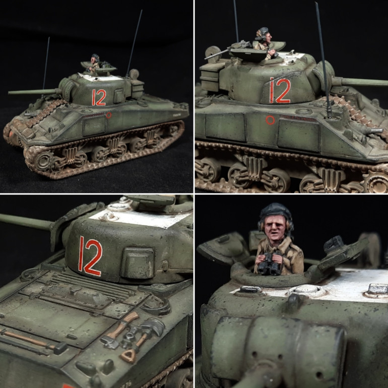 Sherman command and some recce...