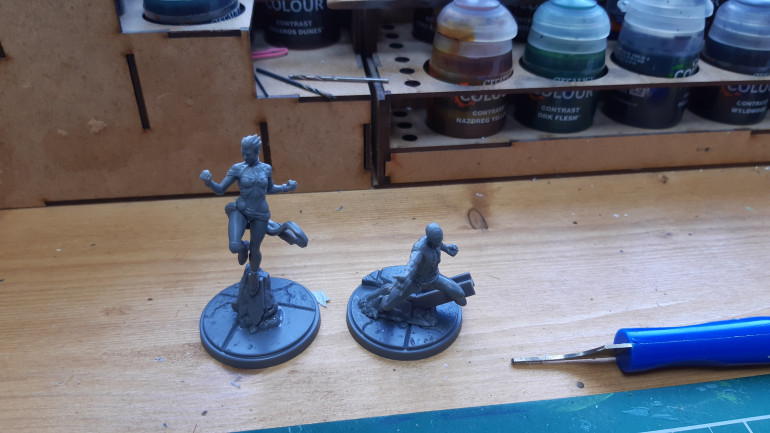 Making a start on the first to models. They are a bit more fiddly then the stormcast!