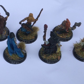 Painting Thomas’s D&D Miniatures…