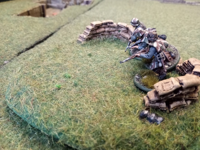 The Germans re-take the MMG position