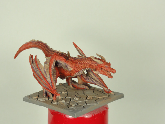 Red Adult Drakon WIP