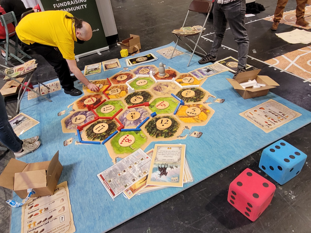 Off the Board and On the Floor with Herefordshire Board Gamers!
