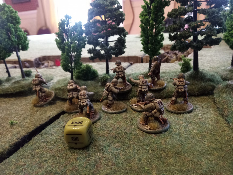 Easy Company keeps up the pressure on the German position