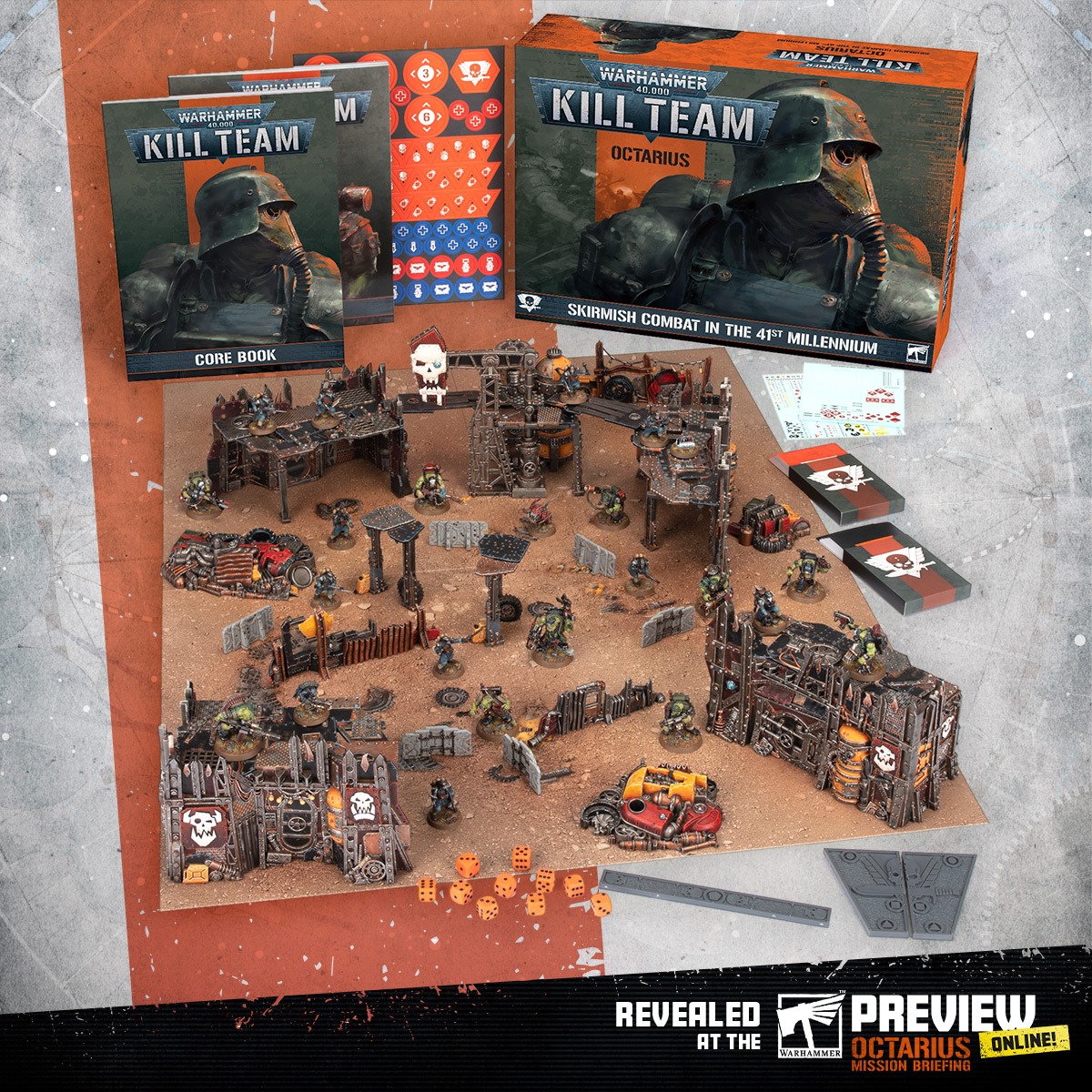 Kill Team: Killzone Octarius Terrain and Board set