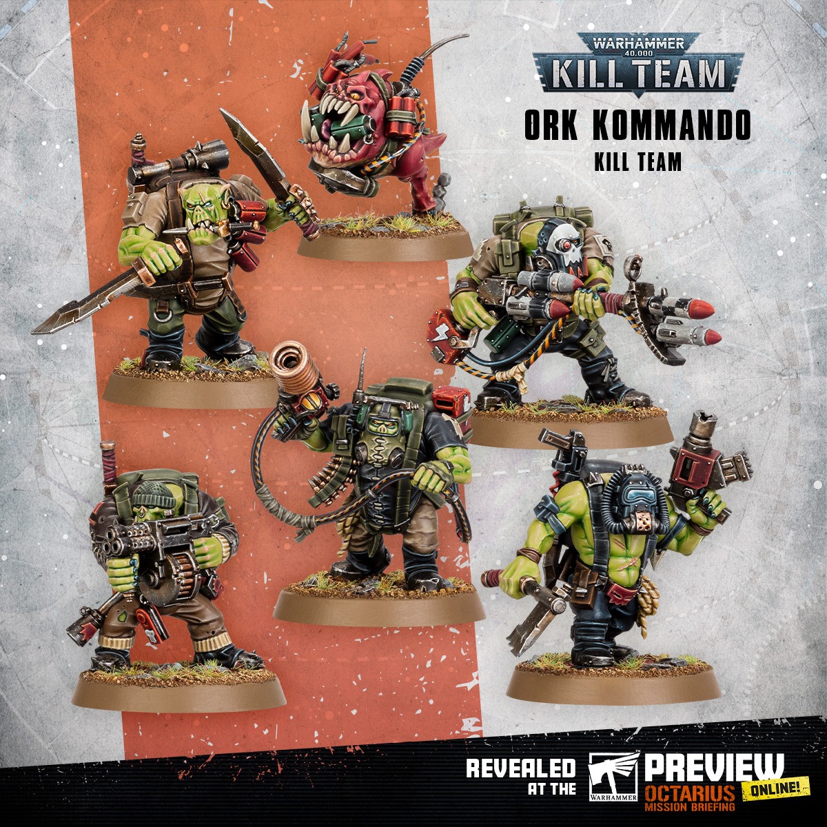 Brand NEW Ork Miniatures Coming To Kill Team Warhammer 40K 