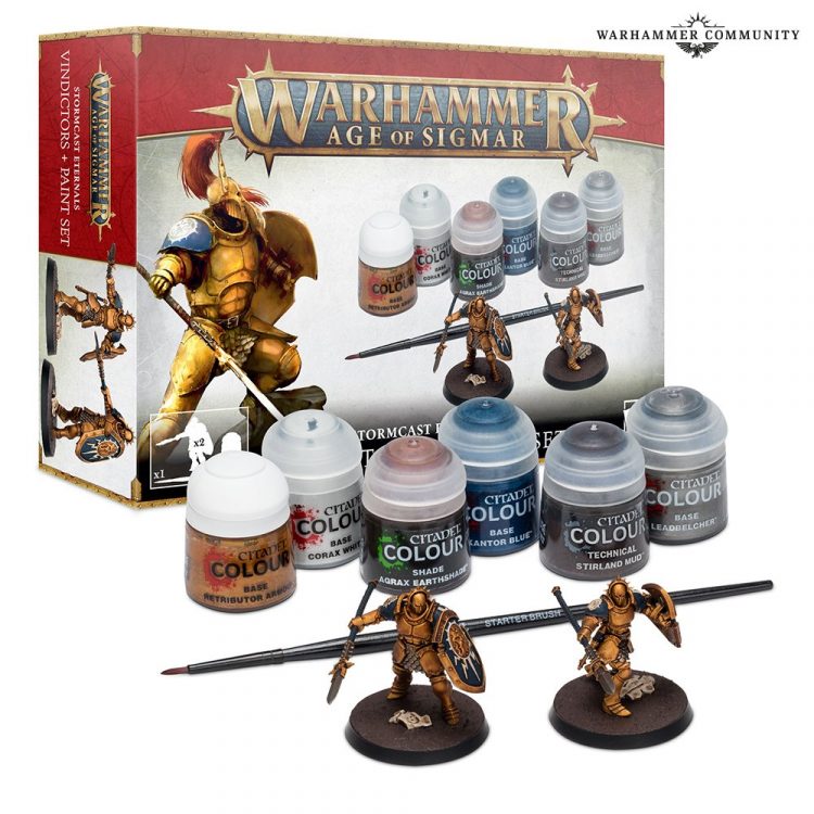 lord of the rings warhammer paint set