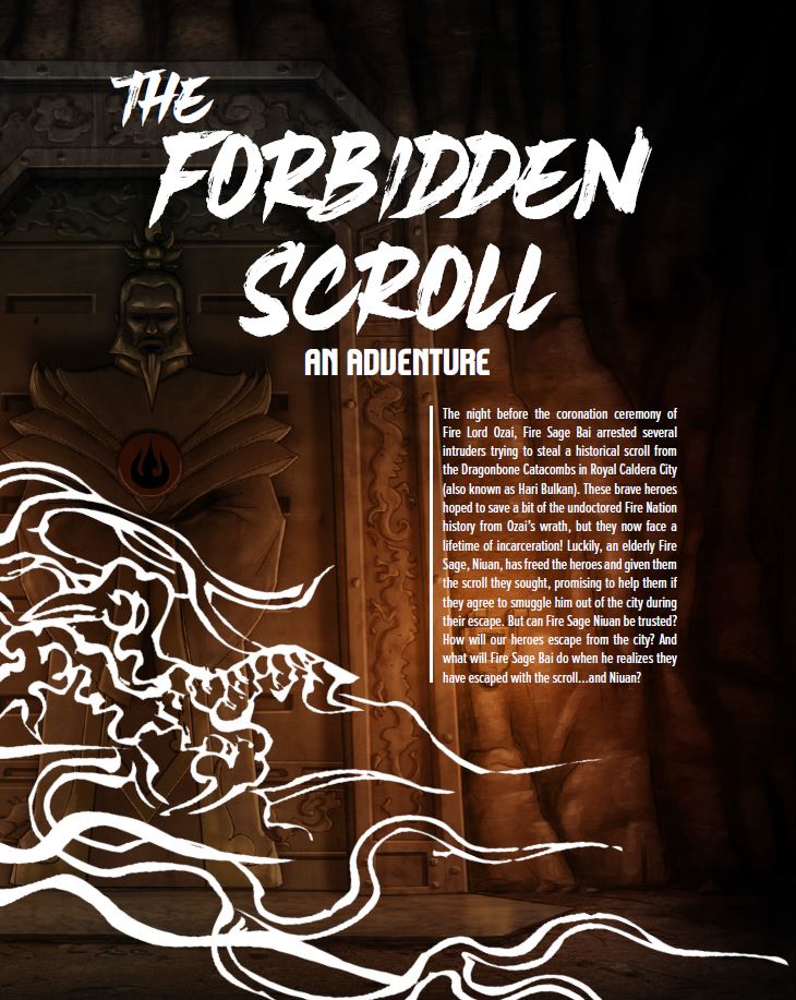 The Forbidden Scroll Adventure - Magpie Games