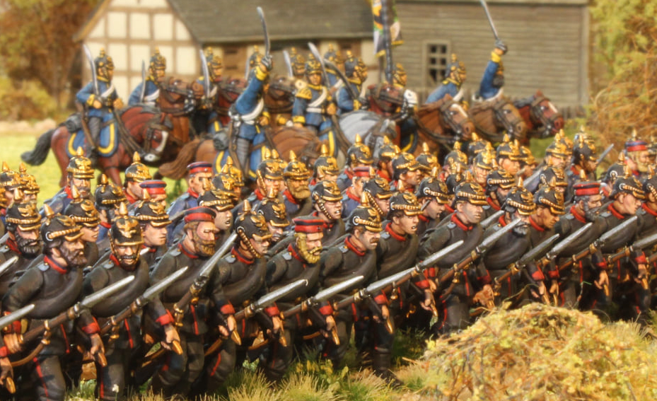 Perry Miniatures, Franco-Prussian War 1870 – 1871 Prussian Infantry  Skirmishing, 28 mm Scale Plastic Figures