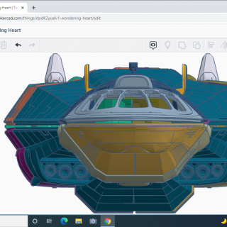 The Wandering Heart TinkerCAD