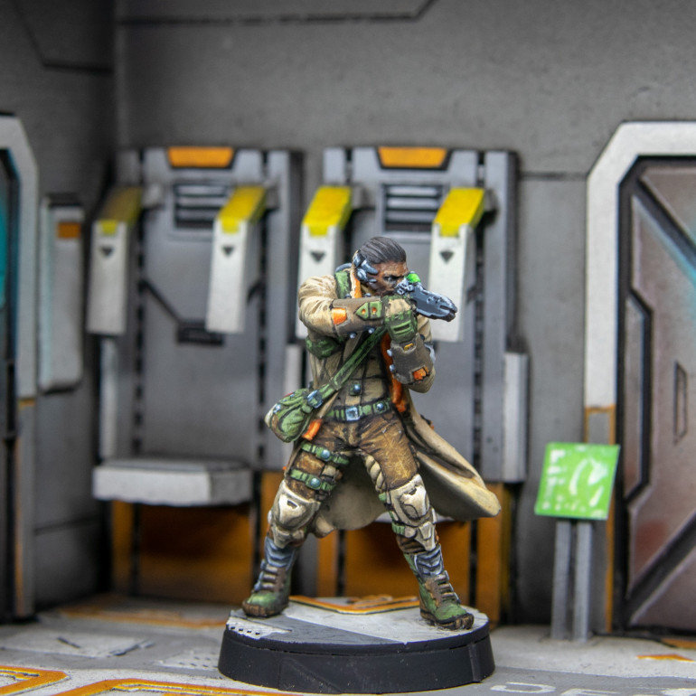 Rahman - Love this guy. Always good to have a doctor. and the uniform give the option to add a lot of texture on the back.  