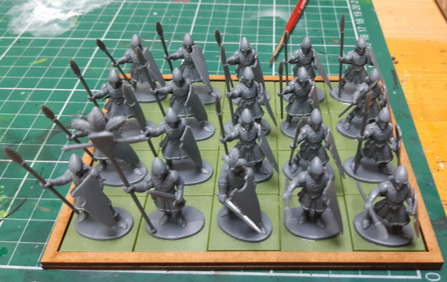 Spearmen all together