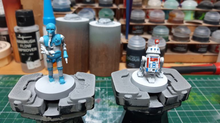 Commander based and droid's started