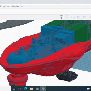 The Wandering Heart TinkerCAD