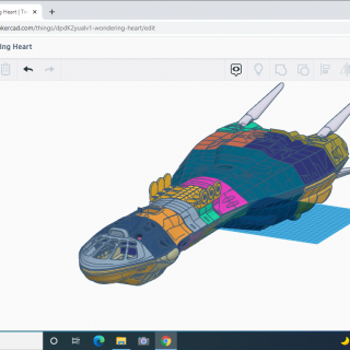 The Wandering Heart TinkerCAD